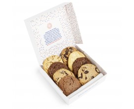 Boîte de 8 cookies 100% chocolat